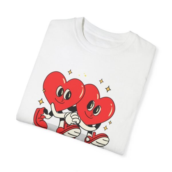 LOVE is LOVE T-shirt- Unisex Garment-Dyed T-shirt - Image 3