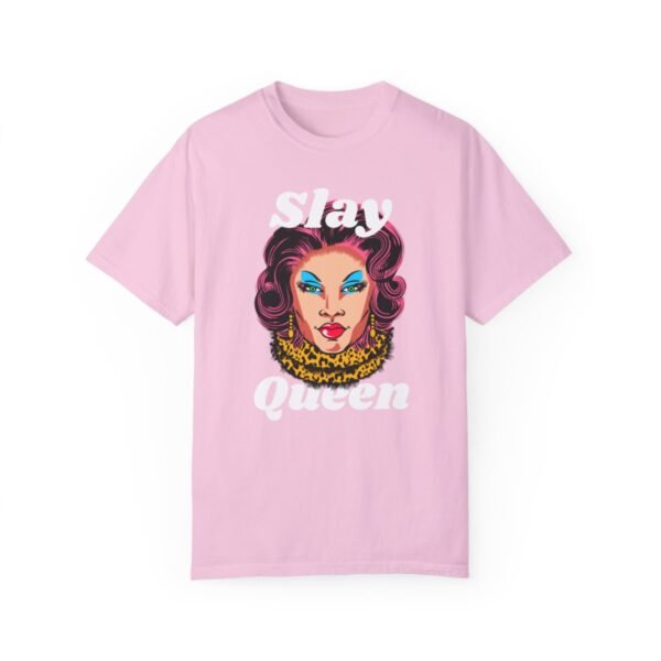 Slay Queen T-shirt- Unisex Garment-Dyed T-shirt - Image 11