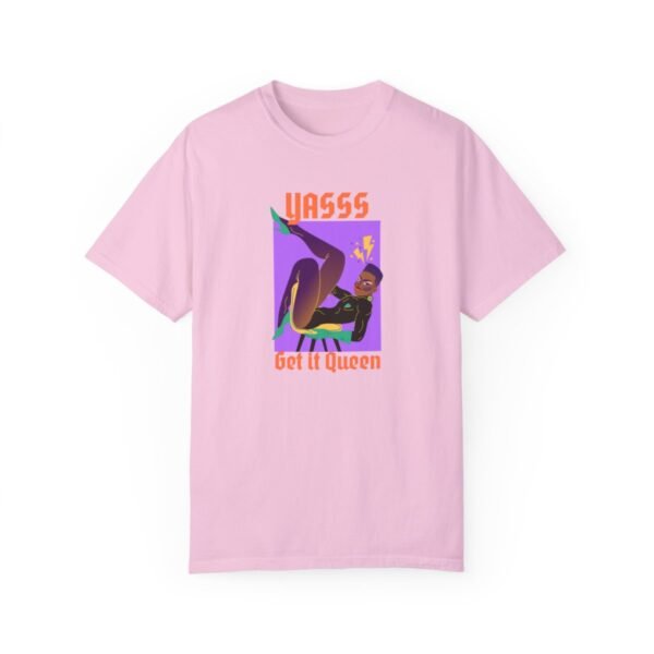 Get it Queen T-shirt- Unisex Garment-Dyed T-shirt - Image 12