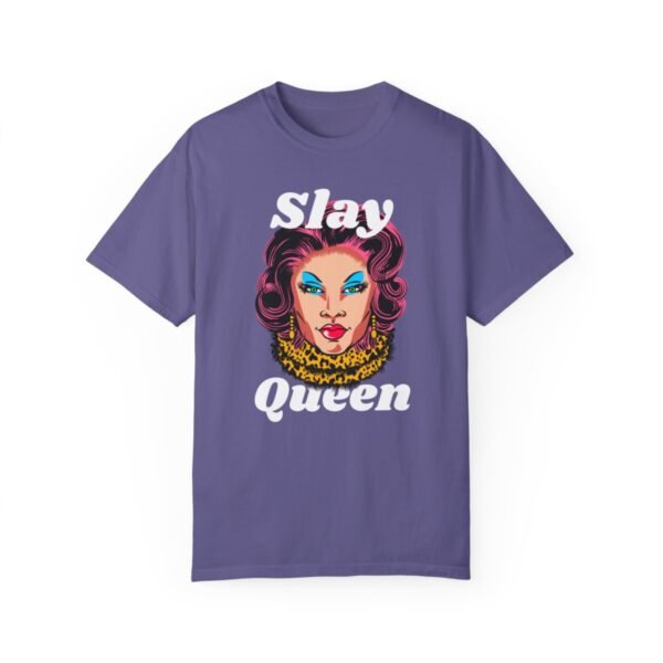Slay Queen T-shirt- Unisex Garment-Dyed T-shirt - Image 10