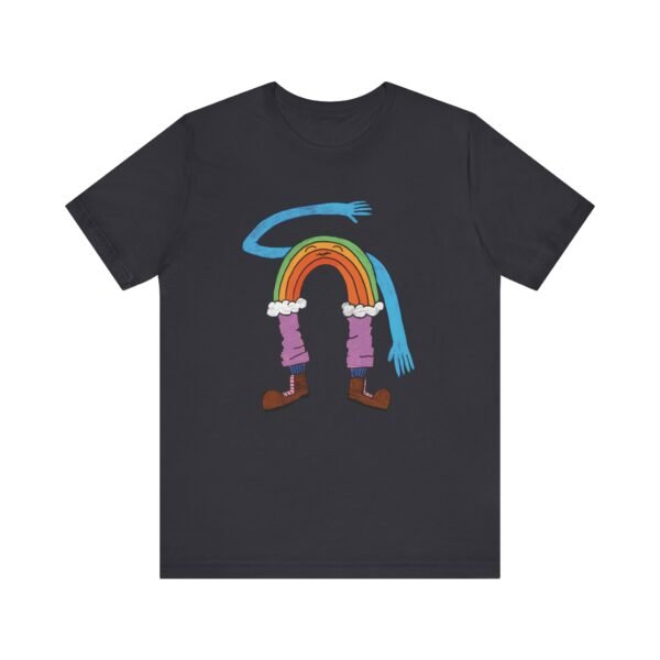 Rainbow Wave Jersey Short Sleeve T-shirt - Image 3