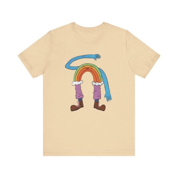 Rainbow Wave Jersey Short Sleeve T-shirt - Image 2
