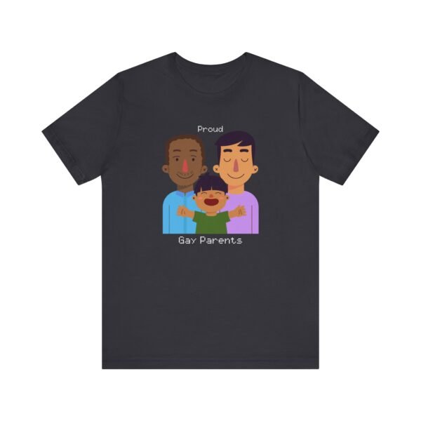Proud Gay Parents Jersey Short Sleeve T-shirt - Image 2