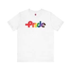 Rainbow Ribbon PRIDE 2025 - Unisex Short Sleeve Shirt