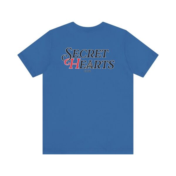 Secret Hearts Club Tee - Unisex Short Sleeve Tee - Image 14