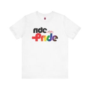 Ride With Pride Cycle- Unisex Short Sleeve Shirt