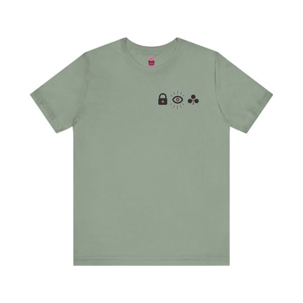 Secret Hearts Club Tee - Unisex Short Sleeve Tee - Image 7