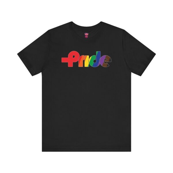 Rainbow Ribbon PRIDE 2025 - Unisex Short Sleeve Shirt - Image 3
