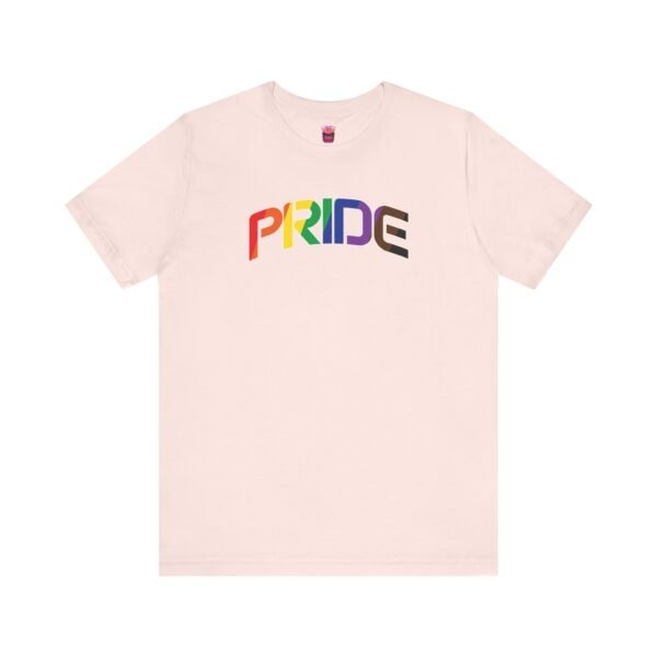 Curved Rainbow PRIDE 2025 Tee- Unisex Short Sleeve Shirt - Image 21