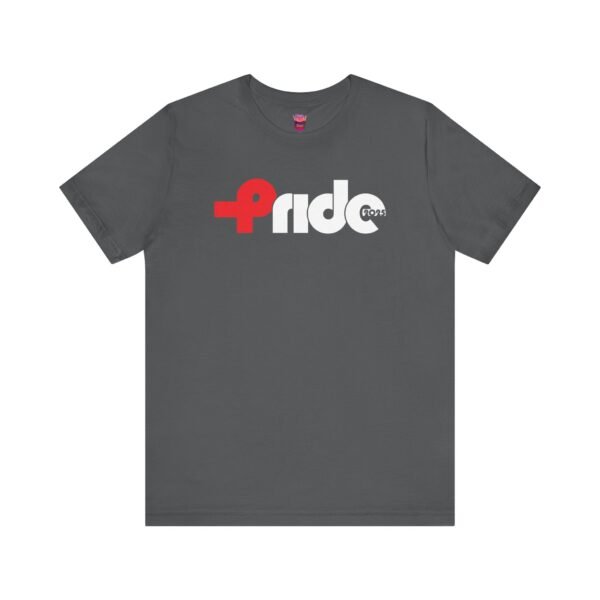 Red Ribbon PRIDE 2025 - Unisex Short Sleeve Shirt - Image 17