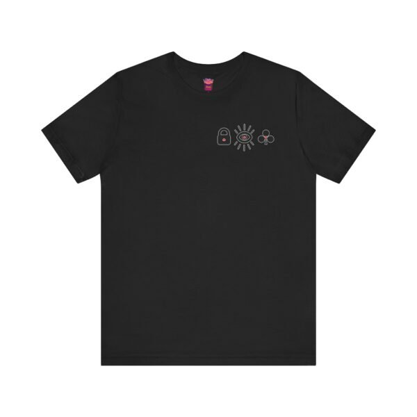 Secret Hearts Club Tee - Unisex Short Sleeve Tee - Image 15